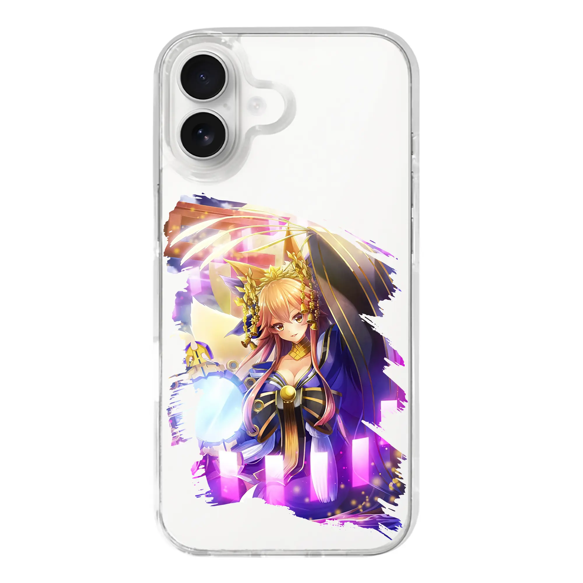 FGO グッズ,玉藻の前 - iPhone 17シリーズ 透明スマホケース – 薄型・耐衝撃・精密フィット保護カバー